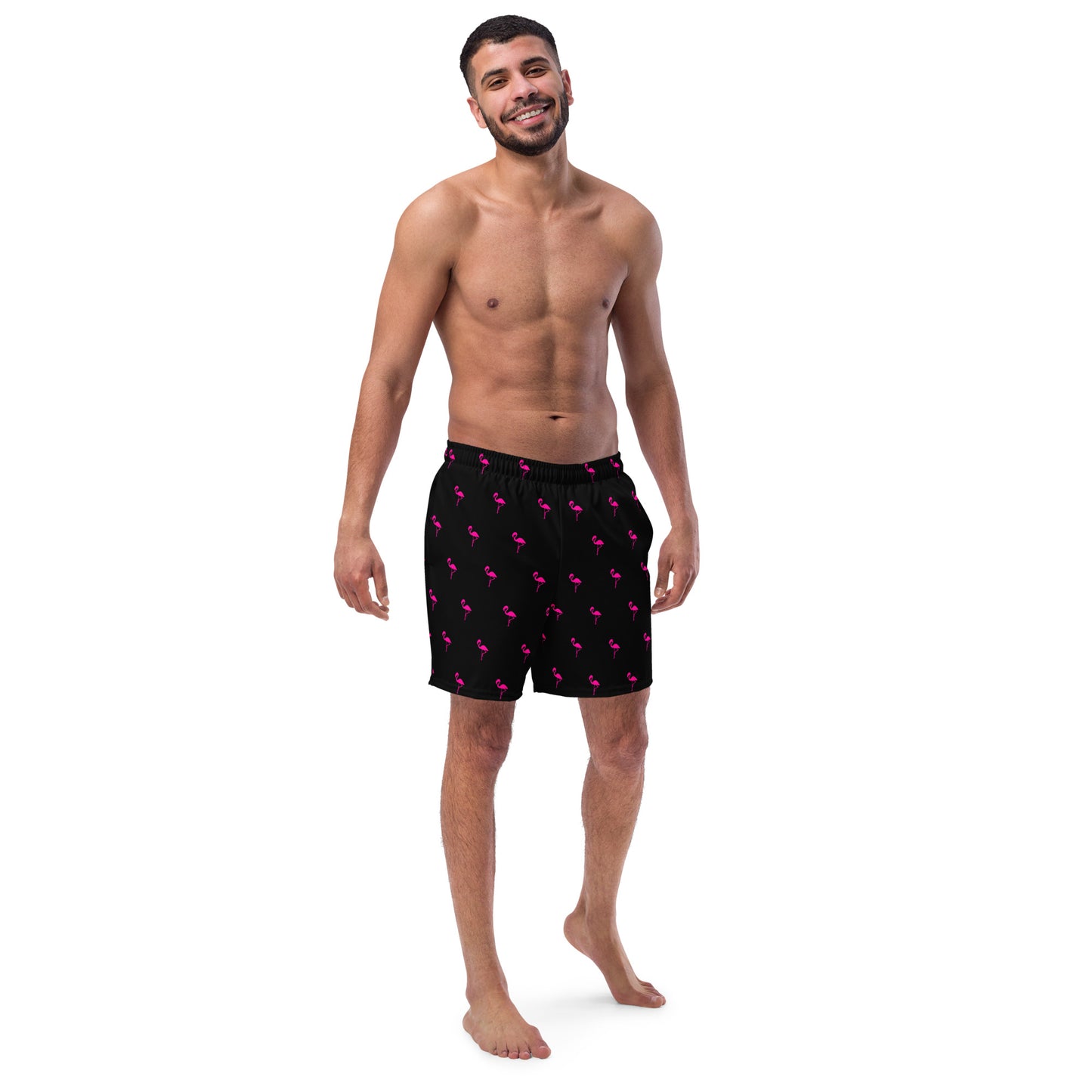 Pink Flamingo Swim Shorts