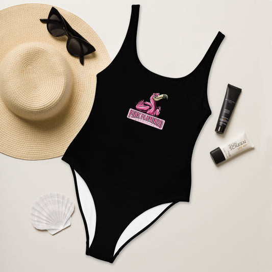 The Pink Flamingo One-Piece Swimsuit