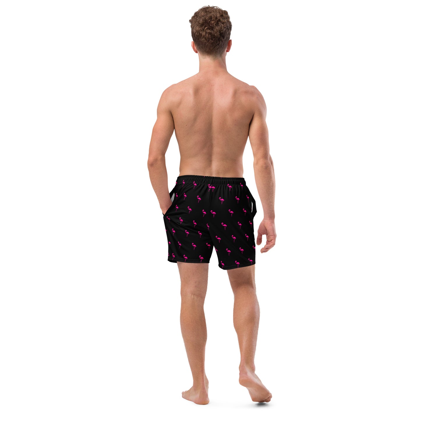 Pink Flamingo Swim Shorts