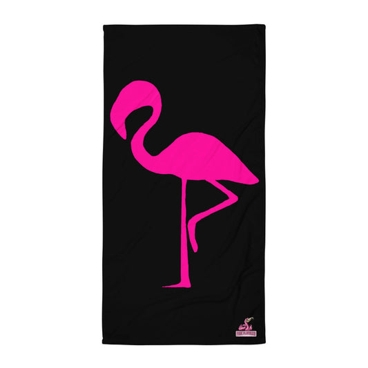 Pink Flamingo Towel